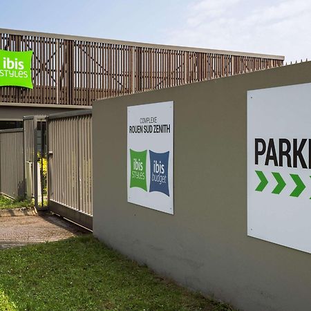 Ibis Budget Rouen Parc Des Expos Zenith Сент-Этьен-дю-Рувре Экстерьер фото