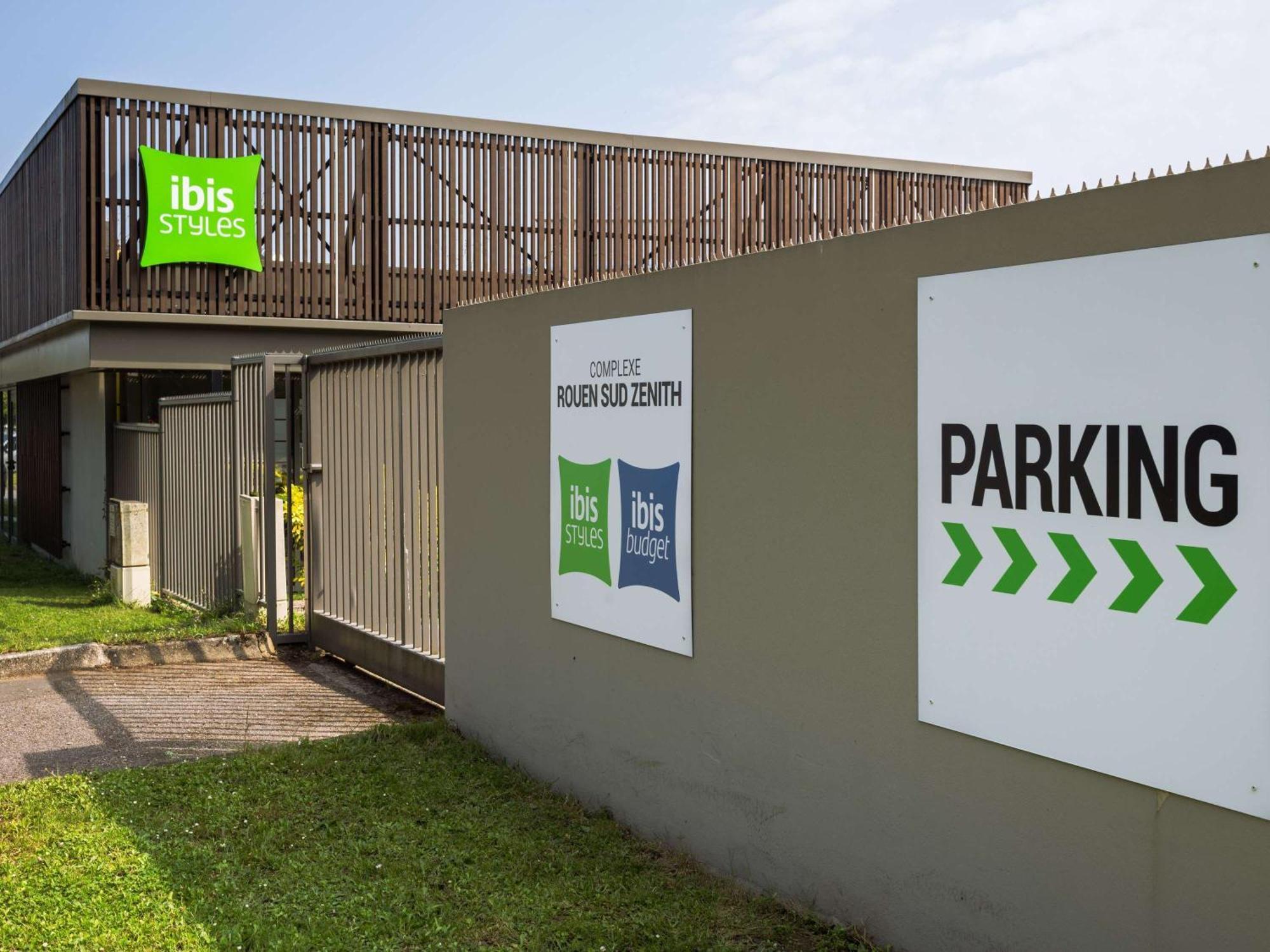 Ibis Budget Rouen Parc Des Expos Zenith Сент-Этьен-дю-Рувре Экстерьер фото